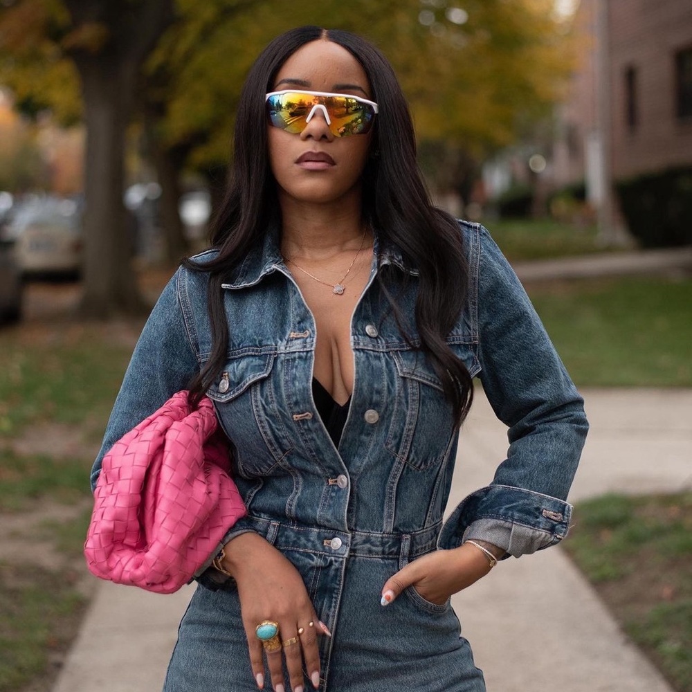 Zara Denim Jumpsuit